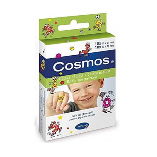 Cosmos Detská náplasť 2 veľkosti 20 kusov