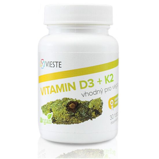 Vieste group Vitamín D3 + K2 30 tablet