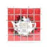 English Tea Shop Adventný kalendár Puzzle červenej BIO 25 pyramidek
