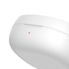 BASEUS Encok WM01 Plus TWS bezdrôtové slúchadlá, biele