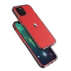 MG Spring Case silikónový kryt na iPhone 12 / 12 Pro, svetloružový