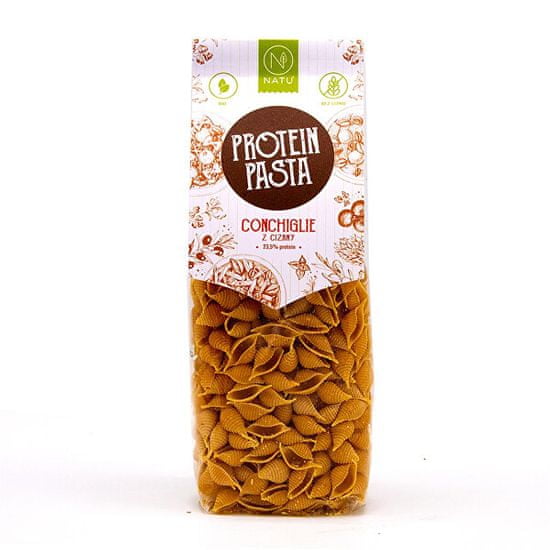 Natu Proteín pasta Conchiglie z cícera BIO 250 g