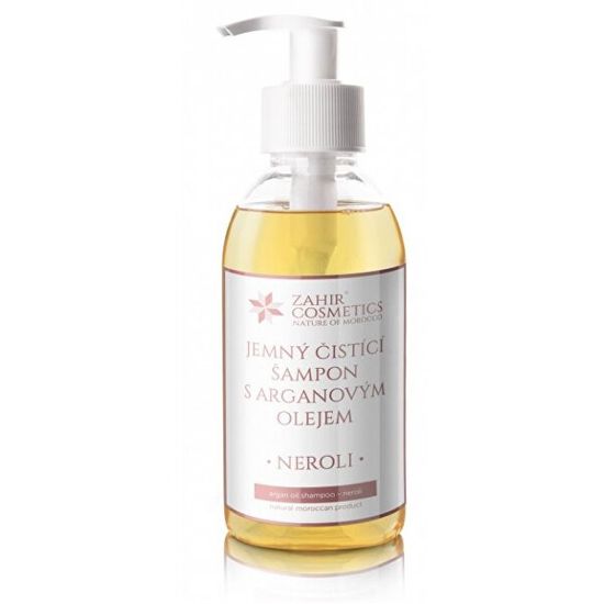 Záhir Cosmetics Jemný čistiaci šampón s arganovým olejom - NEROLI 200 ml