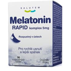 SALUTEM Pharma Melatonín Rapid komplex 5 mg 30 tabliet