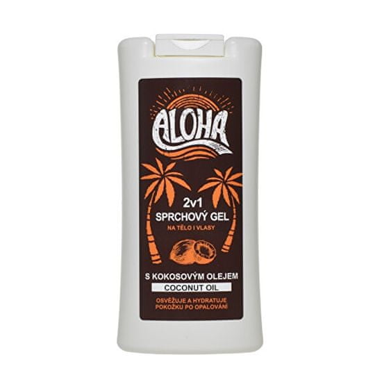 Sun ALOHA sprchový gél 2v1 s kokosovým olejom 200 ml