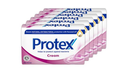 Protex Protex Cream tuhé mydlo 6pack
