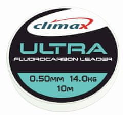 Climax 100% Fluorocarbon 10m + 20ks trubičiek 0,50mm, nosnosť 14kg