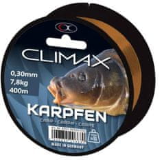 Climax Kaprárske vlasce Species Carp hnedý 0,30mm / 7,8 / 400m