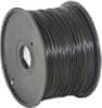 tlačová struna, ABS, 1,75mm, 1kg, čierna (3DP-ABS1.75-01-BK)
