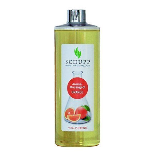 Schupp Aromatický masážny olej, Pomaranč, 500 ml + dávkovač