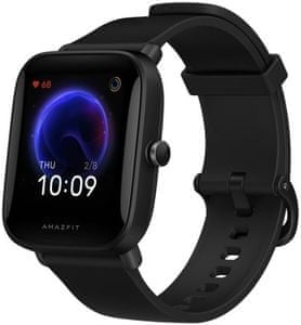 moderné chytré hodinky v štýlovom prevedení Xiaomi amazfit bip u Bluetooth s ble 60 športových režimov vodoodolné meranie tepu okysličenia krvi gps funkcie pai systém výdrž 9 dní na nabitie