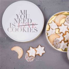 Decor By Glassor Dóza na sušienky All You Need is Cookies