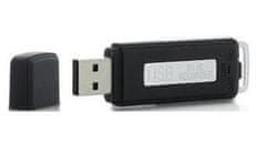 HNSAT USB nahrávač - diktafón 4GB/8GB/16GB s vysokou kvalitou nahrávky - Farba: 4 GB