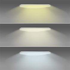 Solight LED SMART WIFI stropné svetlo, 28 W, 2100 lm, 3000-6000 K, štvorcové, 38 cm
