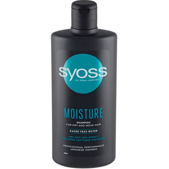 Syoss Hydratačný šampón pre suché a slabé vlasy Moisture (Shampoo)