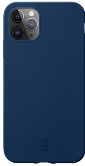 CellularLine Ochranný silikónový kryt Sensation pre Apple iPhone 12 Pro Max, modrý SENSATIONIPH12PRMB