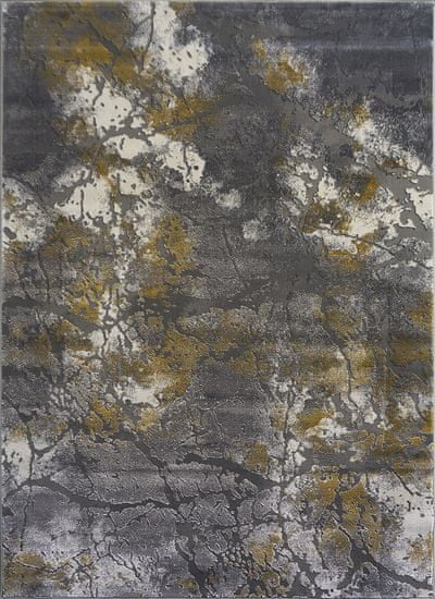Berfin Dywany Kusový koberec Zara 9651 Yellow Grey