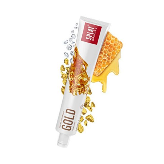 Splat Bieliace zubná pasta s extraktom z diamantov a zlata Gold 75 ml