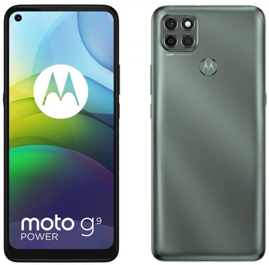 Motorola Moto G9 Power, 4GB/128GB, Metallic Sage