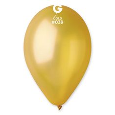 Gemar latexové balóniky - metalické - zlaté - 100 ks - 26 cm