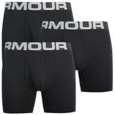Under Armour 3PACK pánske boxerky čierne (1363617 001) - veľkosť M