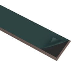 Vidaxl Podlahové profily 5 ks, hliník 134 cm, hnedé