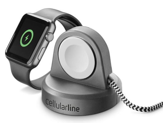 CellularLine Stojan s bezdrôtovým nabíjaním Power Dock pre Apple Watch WATCHSTANDWIRMFIK