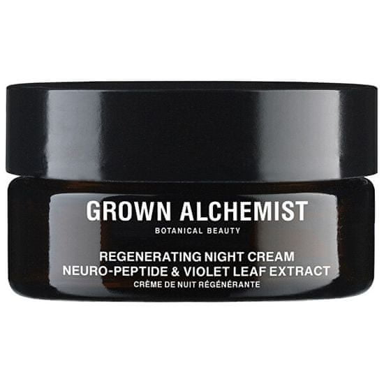 Grown Alchemist Regeneračný nočný krém Neuro -Peptide & Violet Leaf Extract (Regenerating Night Cream) 40 ml