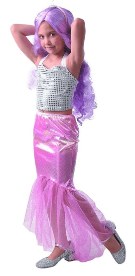 MaDe Šaty na karneval - morská panna - rozbalené