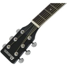 Dimavery DR-520, elektroakustická gitara typu Dreadnought, čierna