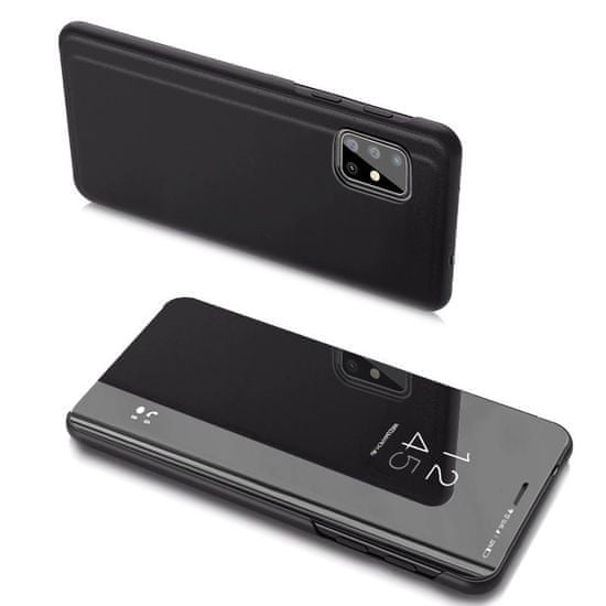 MG Clear View knižkové puzdro na Samsung Galaxy A20s, čierne
