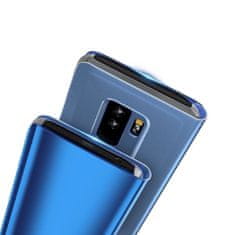 MG Clear View knižkové puzdro na Samsung Galaxy A20s, modré