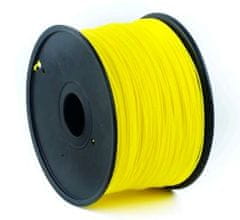 tlačová struna, PLA, 1,75mm, 1kg, žltá (3DP-PLA1.75-01-Y)