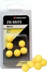 Tandem Baits Balls nástraha 10mm/6ks fluo žltá