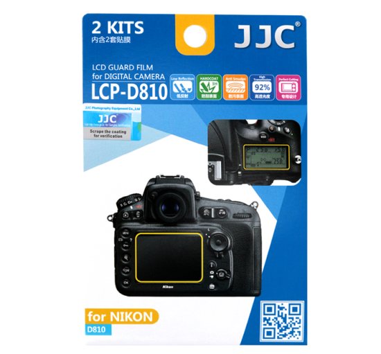 JJC Ochranná fólia pre displej Nikon D810