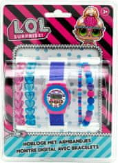 ToyCompany Dárkový set hodinky a náramky L.O.L. Surprise 5ks