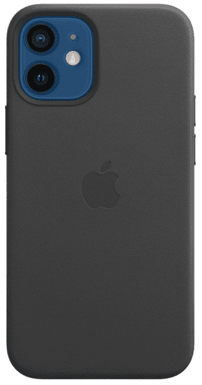 Apple iPhone 12 mini Leather Case with MagSafe - Black (MHKA3ZM/A)