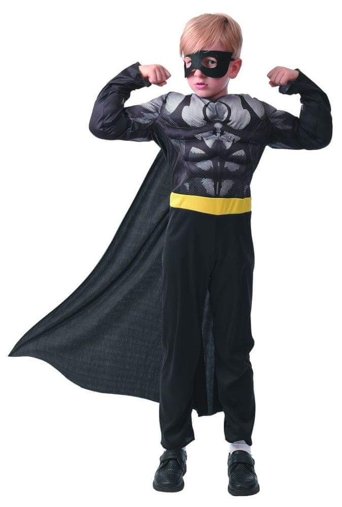 MaDe Šaty na karneval - hrdina Batman 110 - 122 - rozbalené