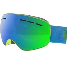 Laceto Detské lyžiarske okuliare SNOWBALL, zelená