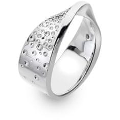Hot Diamonds Strieborný prsteň s diamantom Quest DR219 (Obvod 54 mm)