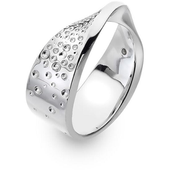 Hot Diamonds Strieborný prsteň s diamantom Quest DR219