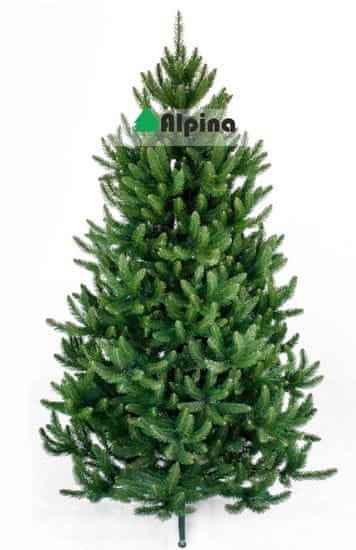 Alpina Vianočný stromček PRÍRODNÝ SMREK, výška 180 cm