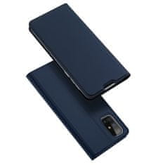 Dux Ducis Skin Pro knižkové kožené puzdro na Samsung Galaxy M31s, modré