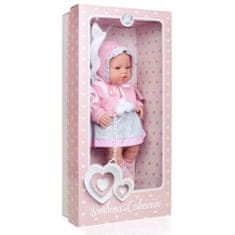 Berbesa Luxusná detská bábika-bábätko Amanda 43cm