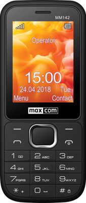 Maxcom MM 142, kompaktný mobilný telefón, jednoduché ovládanie