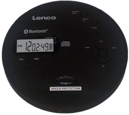 LENCO CD-300, čierna - rozbalené