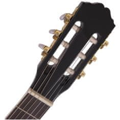 Dimavery CN-600E, elektroakustická klasická gitara 4/4, čierna