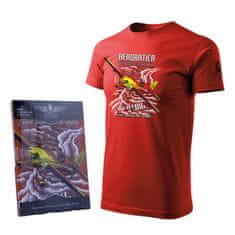 ANTONIO Tričko s akrobatickým špeciálom EXTRA 300 RED, S
