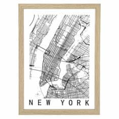 Fernity Obrázok mapy New York