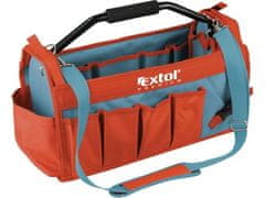 Extol Premium Taška na náradie (8858022) taška na nářadí s kovovou rukojetí, 49x23x28cm, 31 kapes, nylon